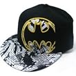 Batman The Dark Knight Logo Fitted Flat-ball Baseball Hat