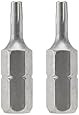 Bosch TXH10102 Security Torx T10H, 1-Inch Insert Bit, 2 Pack
