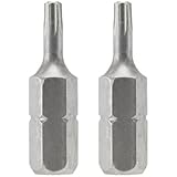Bosch TXH10102 Security Torx T10H, 1-Inch Insert Bit, 2 Pack
