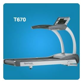 T600 Series SportsArt T670 Treadmill - Treadmill - Model 561089