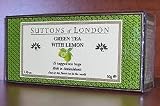 Suttons of London - Green Tea with Lemon 25 tea bags