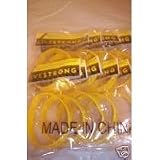 Youth 10 Pack Livestrong Bracelets Wristband