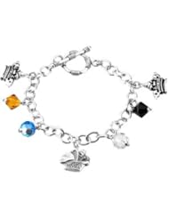 CleverEve Designer Series 2013 Inspirational Blessings Sterling Silver 17.40 grams The Lords Prayer Bracelet w/ Gift Box & Card with Prayer