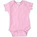 Rabbit Skins Infant 5.3 oz. Lap Shoulder Creeper, Pink, 6MOS