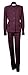 Le Suit Women's Pleated Crepe Vienna Pant Suit