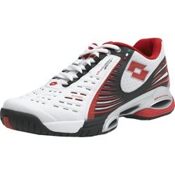 Lotto Sport USA Syn-Raptor Due Speed White Red (WIDTH: Medium, SHOE SIZE:12) by Lotto Sport USA