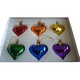 Gay Rainbow Sisters Christmas Pride Rainbow Heart Ornaments