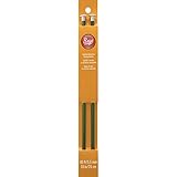 Boye 10-Inch Aluminum Single Point Knitting Needles, Size 9