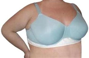 ASSORTED (Cream, Black and White) 3-Pack Absorbing n' Comfortable Bra Liners
