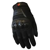 Street Bike Motorcycle Gloves A9 Bk/grey (Large)