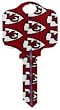 Kansas City Chiefs Kwikset KW1 House Key