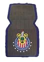 Chivas / Club Deportivo Guadalajara Soccer / Futbol Gray Vinyl Car / Auto Mats - Front Seat