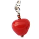 Handmade Glass APPLE Charm