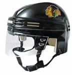 Chicago Blackhawks NHL Authentic Mini Hockey Helmet from Bauer (Black)