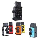 Produkt-Bild: Skrou DIY-Kamera Lomo-Kamera Lomo Recesky Twin Lens Reflex Kamera DIY TLR 35mm mit Assemble Zeug & Film mit 6 Farben(Wei&szlig;, Orange, Rot, Gelb, Blau, Schwarz)wahlbar