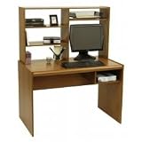 Office Products : Computer Desk (City Oak) (50 1/4'H x 40 5/8'W x 23'D)