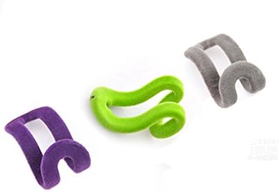 XINJIECHUANG Durable Mini Flocking Cascading Hooks Pack of 18