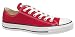 Converse Chuck Taylor All Star Shoes (M9696) Low Top in Red - Ships in ''24'' Hours! Image