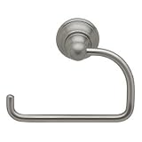 Baldwin 3503.150 Edgewater Single Post Tissue Roll Holder, Satin Nickel