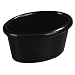 Carlisle S31203 Black 3 Oz. Oval Ramekin (Case of 48)