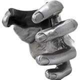 Grip Studios Metal Mayhem Custom Guitar Hanger (Left Hand Model Silver)