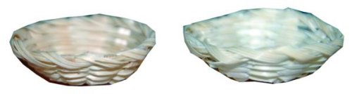 Accessori per presepe, Korbschalenset 2pz. Altezza 2 centimetri