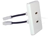 ATLONA DUAL PORT HDMI WALL PLATE (WHITE COLOR), Cables & Connectors, Electronics & Computers