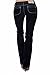 VIRGIN ONLY Women's Slim Fit Stretch Denim Straight Leg Jeans