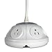 ezSpace UFO Surge Protector - White (UFO-SP6A-TN)