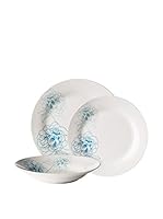 Premier Housewares Vajilla 12 Piezas Azul Petróleo