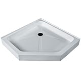 Vigo Industries VG06069WHT40 Neo Angle Shower Base, White