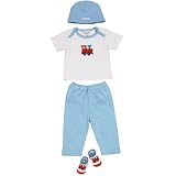 Elegant Baby Choo Choo Fashion Set 0-6 mos.