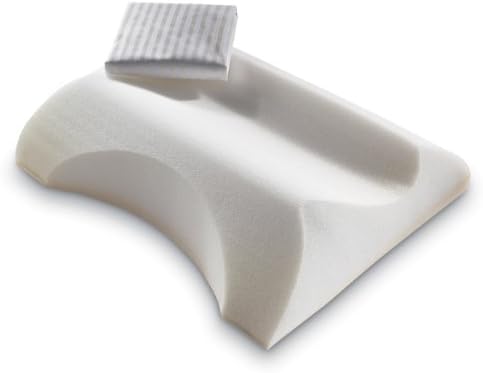 Science of Sleep Snore-No-More Pillow, White / Cream, 65% Polyester, Standard