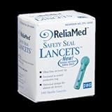 Reliamed Safety Seal Lancets 28g - Box of 100