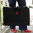 Cathy's Concepts Heart Awareness Damask Fabric Tote Bag