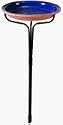 Opus Sunswept Hanging/Standing Birdbath, Royal Blue