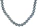 14KT 5.5-6MM ENHANCED PEACOCK CULTURED AKOYA PEARL NECKLACE