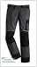 Arbeitshose Stretch-Canvas, grau/schwarz