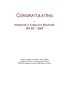 Congratulating: Webster's Timeline History, 393 BC - 2007