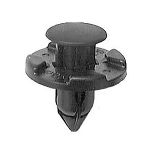 Nissan or Universal Fender Push Type Retainers Clips (Hole Size 8MM, Head Diameter 20MM, Stem Length 9MM) - Replace # 01553-09321 - Package of 12