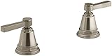 KOHLER K-T13141-4B-BV Pinstripe Bath- or Deck-Mount High-Flow Bath Valve Trim with Lever Handles, Ha