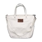 「プライスダウン!ニューヨーク 直輸入 Abercrombie & Fitch アバクロ (アバクロンビー & フィッチ) 新モデル スプリング トート バッグ (white)」の画像
