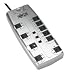 Electronics : Tripp Lite TLP1008TEL Protect It! Surge Protector/Suppressor 10 outlets (7 Transformers) 8ft Cord 2395 Joules
