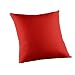 Patch Magic Red Bright Solid Toss Pillow, 16-Inch by 16-Inch