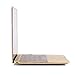 Ruban Retina 12-inch GOLD Rubberized Hard Case and Keyboard Cover for MacBook 12