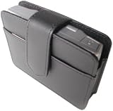 Gilsson GL43 Premium Leather Case for 4.3-Inch GPS with Business Card and SD Pockets (Black)