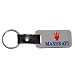 Maserati Chrome Key Chain Fob High-End Quality Red/Blue