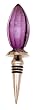 Amethyst Ellipse Wine Stopper Amethyst Ellipse Wine Stopper