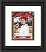 Framed Pat Burrell Philadelphia Phillies Photograph
