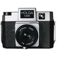 Lomography Holga Holgawood Series 120N Medium Format Fixed Focus Camera with Lens - Twi-Lite Zone